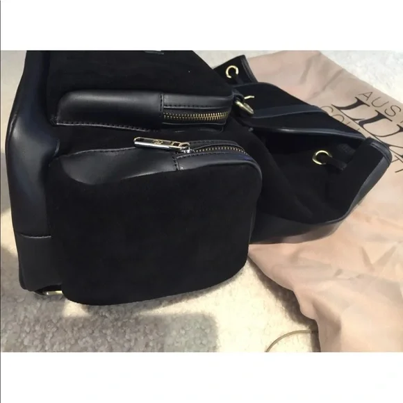 AUSTRALIA LUXE COLLECTIVE \'BALDWIN\' SUEDE/LEATHER BACKPACK BNWT, AUSTRALIA LUXE COLLECTIVE  main image 4